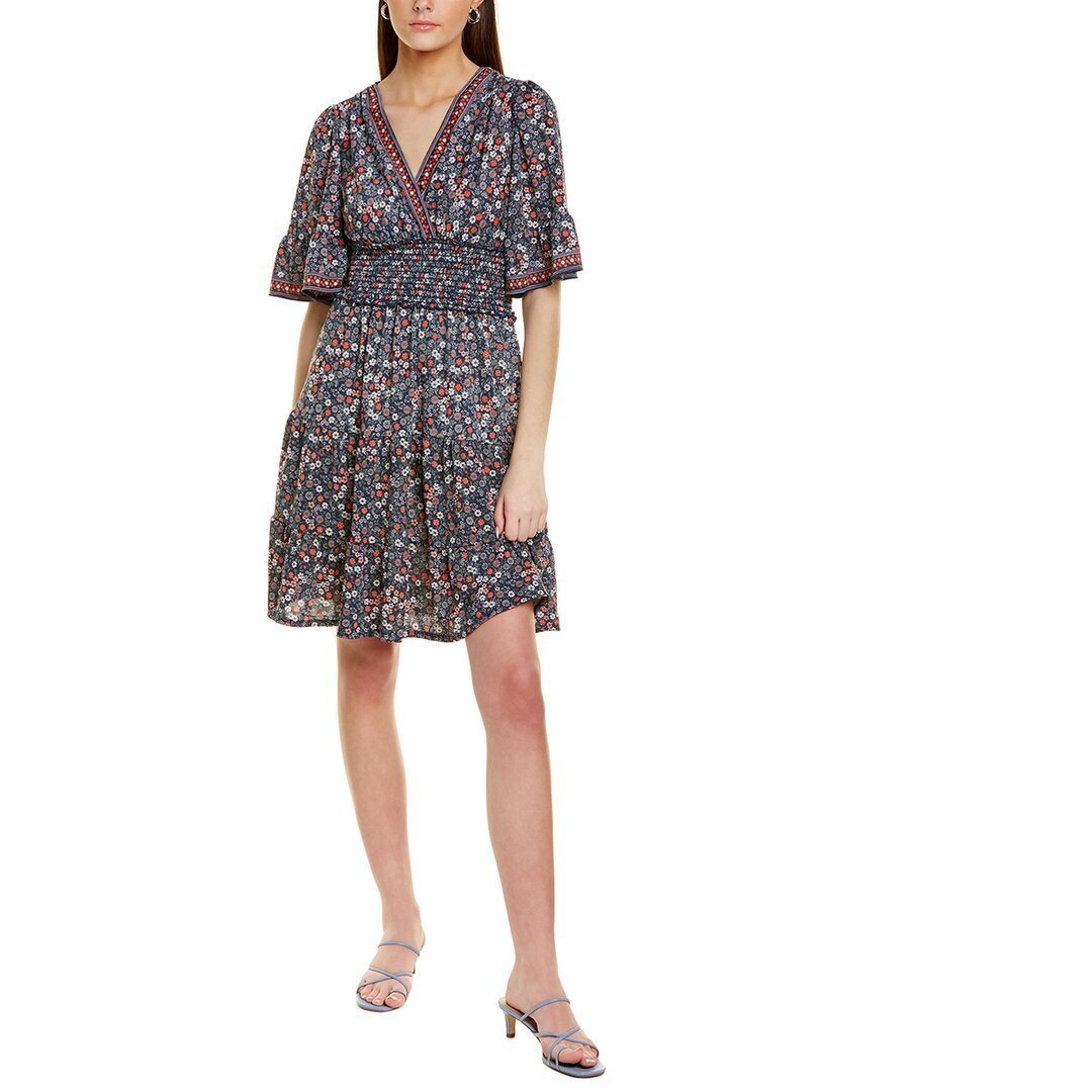 Max Studio Crepe Jersey Mini Dress
